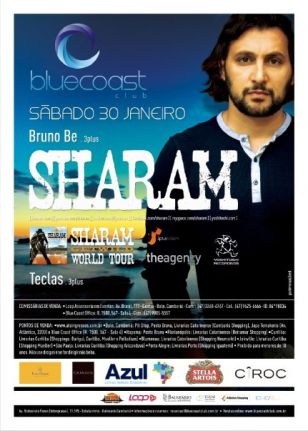 Sharam é a próxima atração da Blue Coast