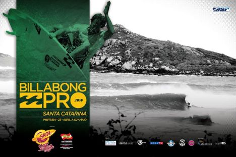 Tudo pronto para o Billabong Pro Santa Catarina