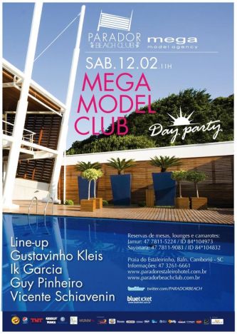 Parador Beach club apresenta Mega Models