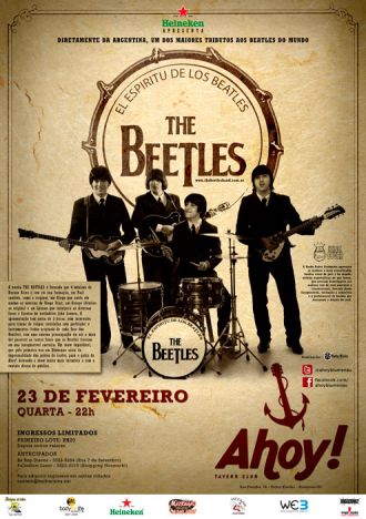 Beatles Cover se apresenta hoje em Blumenau
