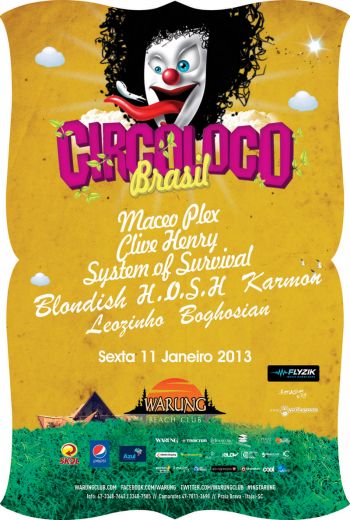 Festival de Ibiza Circo Loco anima o Warung na sexta-feira   - Foto: 2