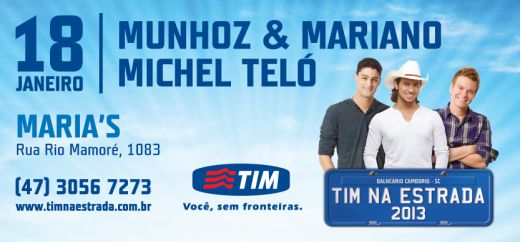 Munhoz e Mariano + Michel Tel agitam o Marias Shows e Eventos - Foto: 1