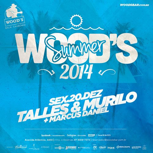 Talles e Murilo + Roberto Nunes agitam o final de semana no Woods Balnerio Camboriu - Foto: 1