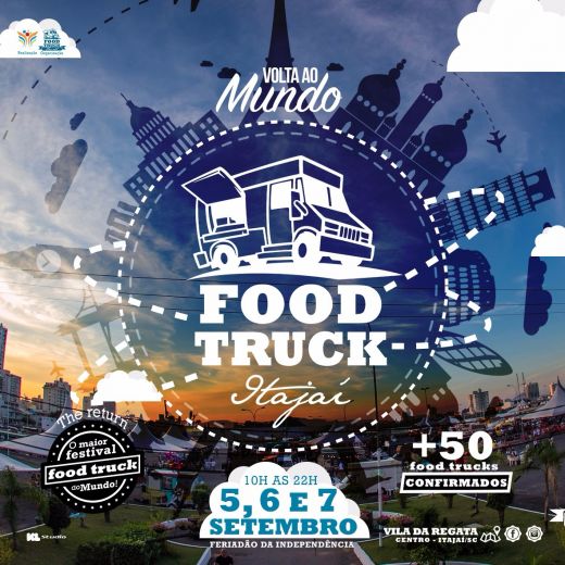 Segunda edio do Food Truck Itaja acontece no feriado de 7 de setembro. - Foto: 1